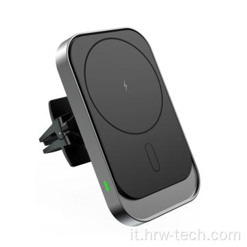 Supporto per telefono da auto con ricarica wireless per iPhone